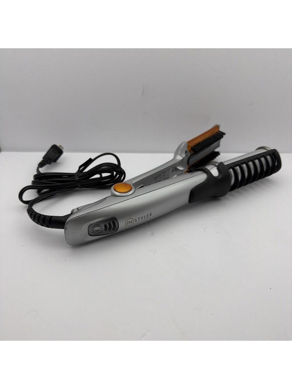 InStyler Rotating Hot Iron 1-1/4" Barrel Straightening Curler Brush IS1001